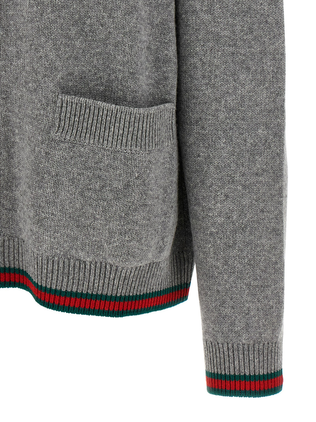 Gucci Polo Cardigan Sweaters and Cardigans - Gray | ecf68c756de1d0cfe7c76d4ef5a96fd37904a700