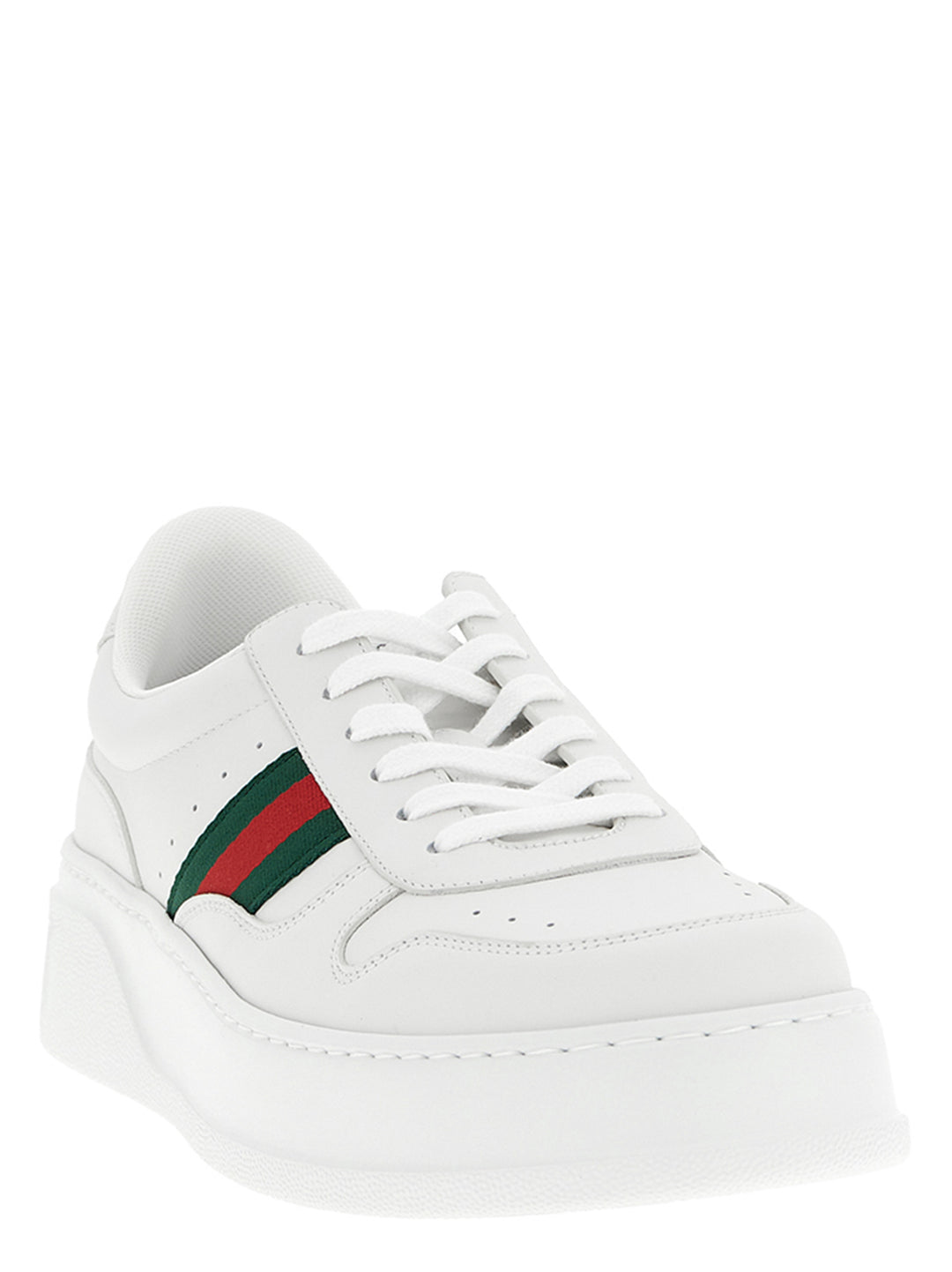 Gucci Oversize Sole Sneakers - White | be79b765ab1d0c09fb8e1689d6073c52204a2584