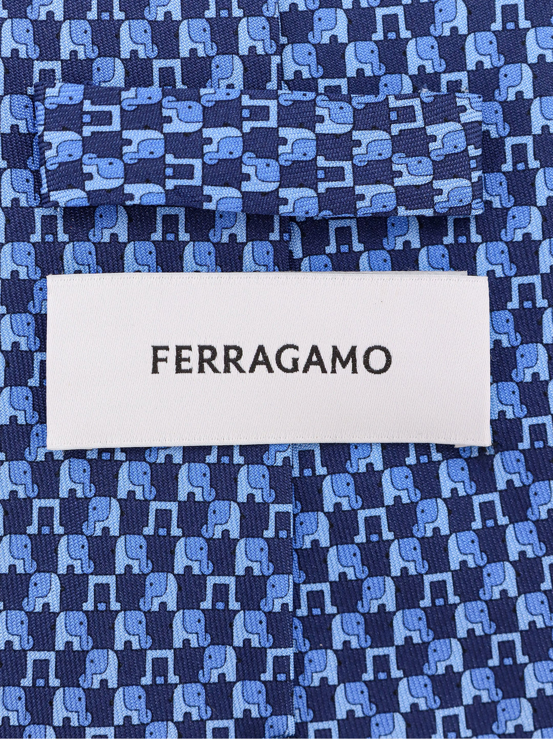 Ferragamo Ties - Blue and green | ee4d4b9cdcf0f3901a3ffd6c12b18e3c551d0a9f