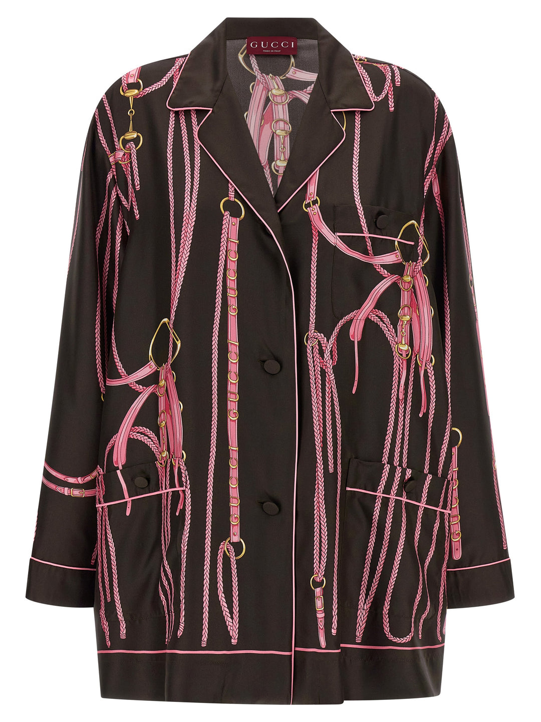 Gucci Pajama Shirt Shirt and Blouse - Multicolor | b0a7a6f787b17ad2d5ff7fa64c381635239cbb2c