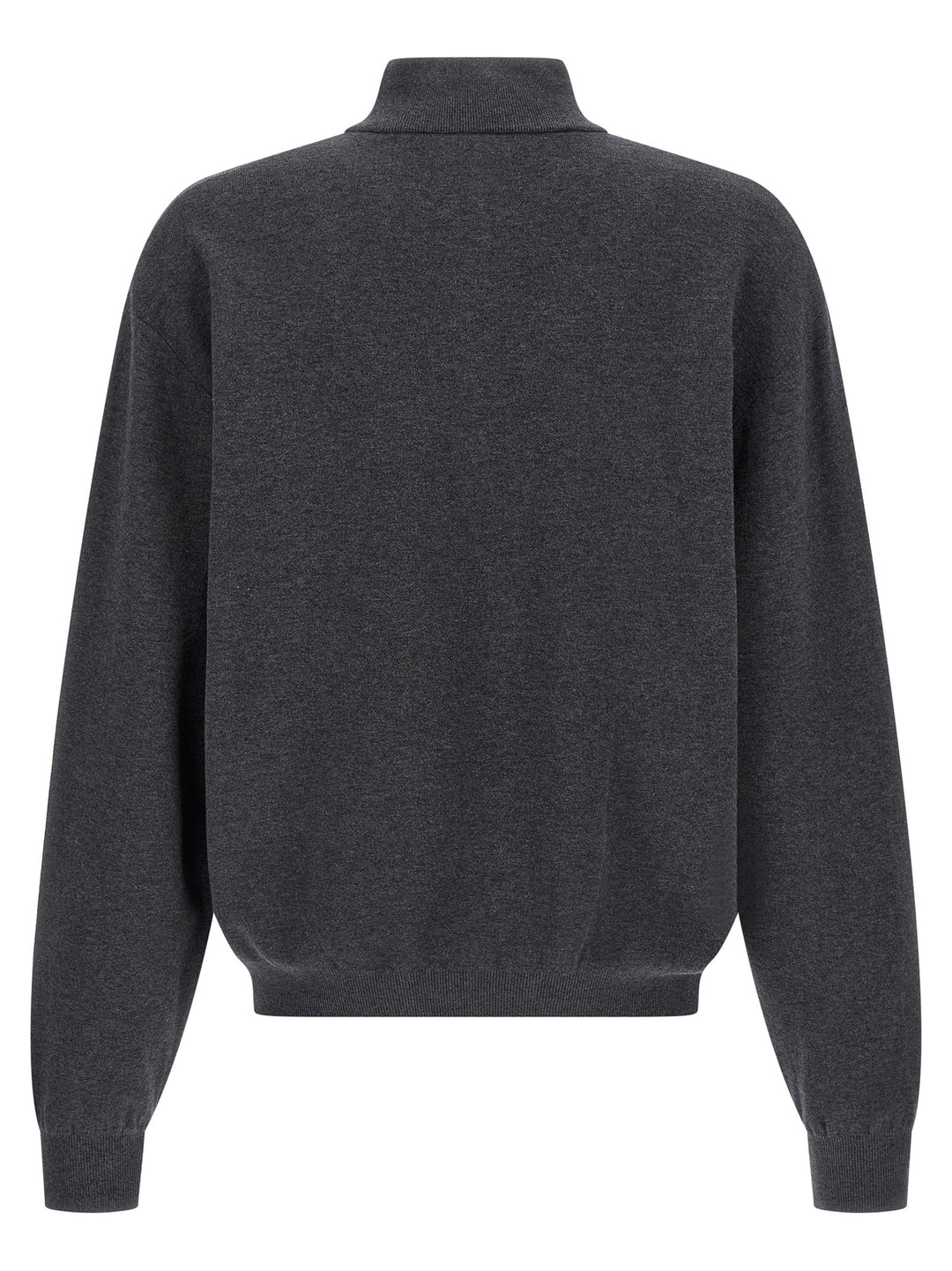 Balenciaga Half Zip Sweater Sweaters and Cardigans - Gray | ac0167cc3049dca96c6227d8658035945f6dacc4