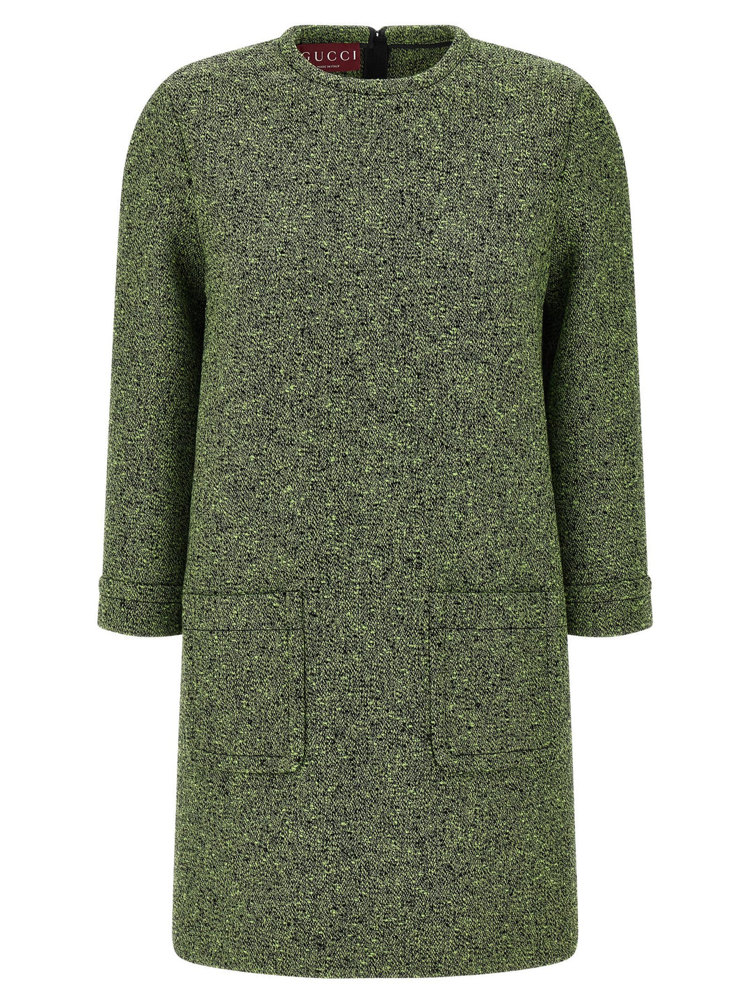 Gucci Mouliné Dresses - Green | 65b46a51309a7a813ab2a49f00ea28cd1d4ca308