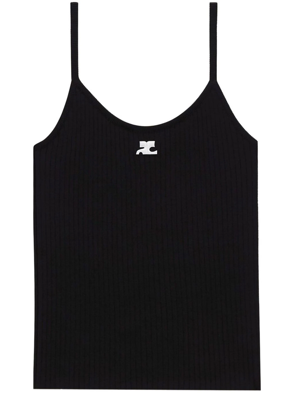 Courreges TOP - Black | 5558bc8e08fe3f8276caf5a7cedefb69d166b00e