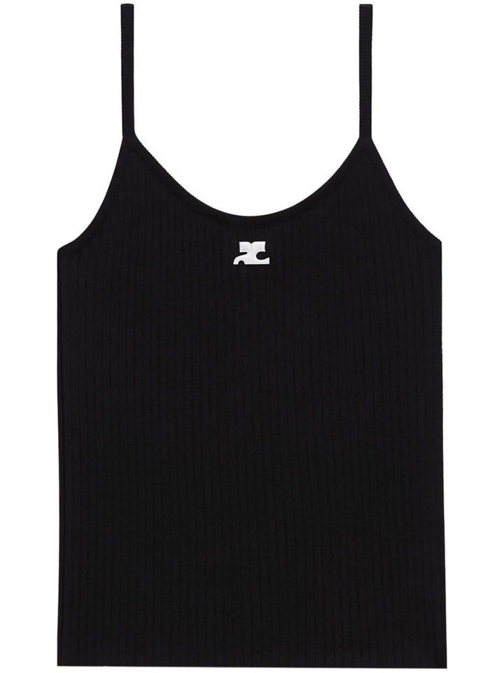 Courreges TOP - Black | 5558bc8e08fe3f8276caf5a7cedefb69d166b00e