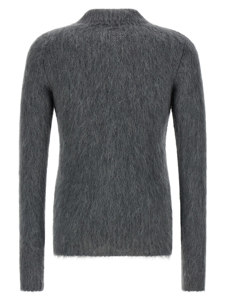 Gucci Mohair Wool Cardigan Sweaters and Cardigans - Gray | f321f46e94398395dcb5815b9df791a011722211