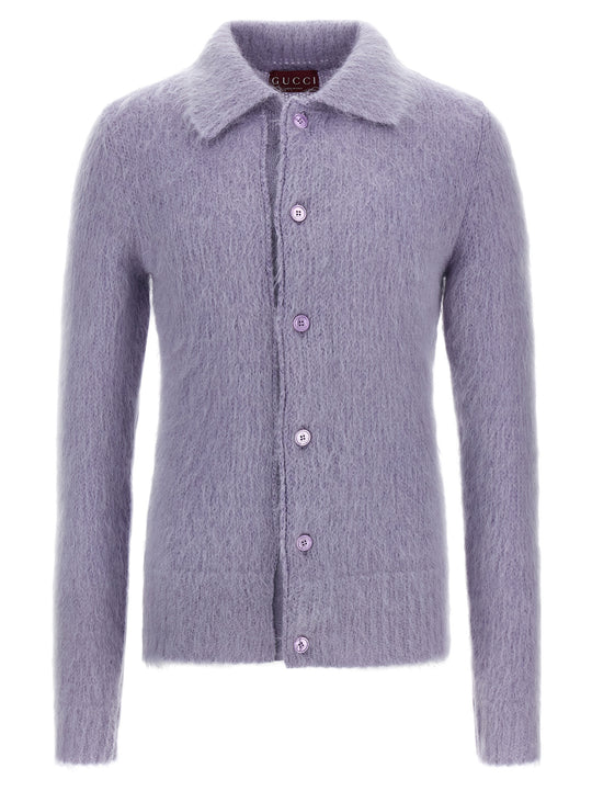 Polo Sweaters And Cardigans Purple