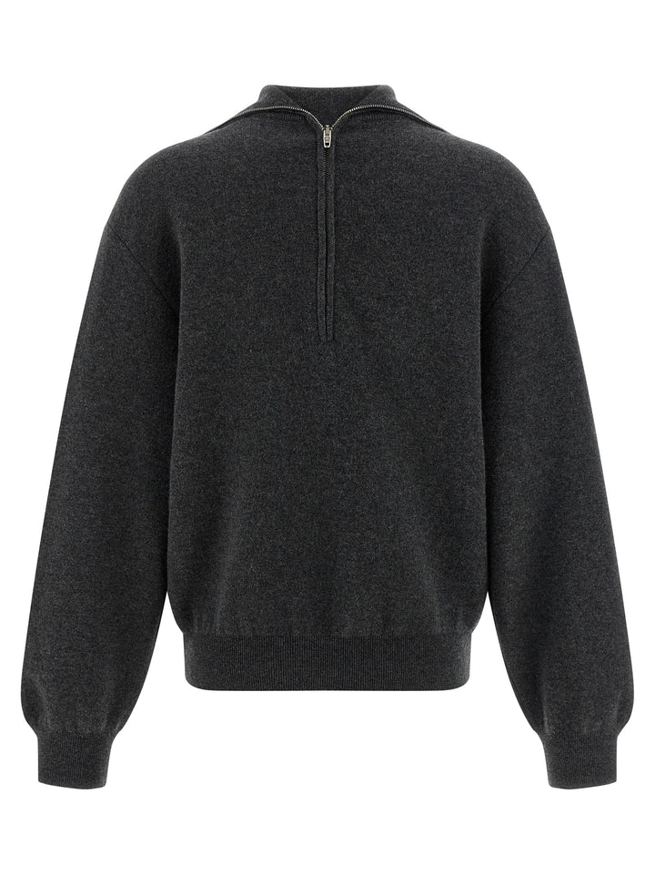 Balenciaga Back-To-Front Sweaters and Cardigans - Gray | 0db8ac1c210d57bce73aff325d8f87a577b82581
