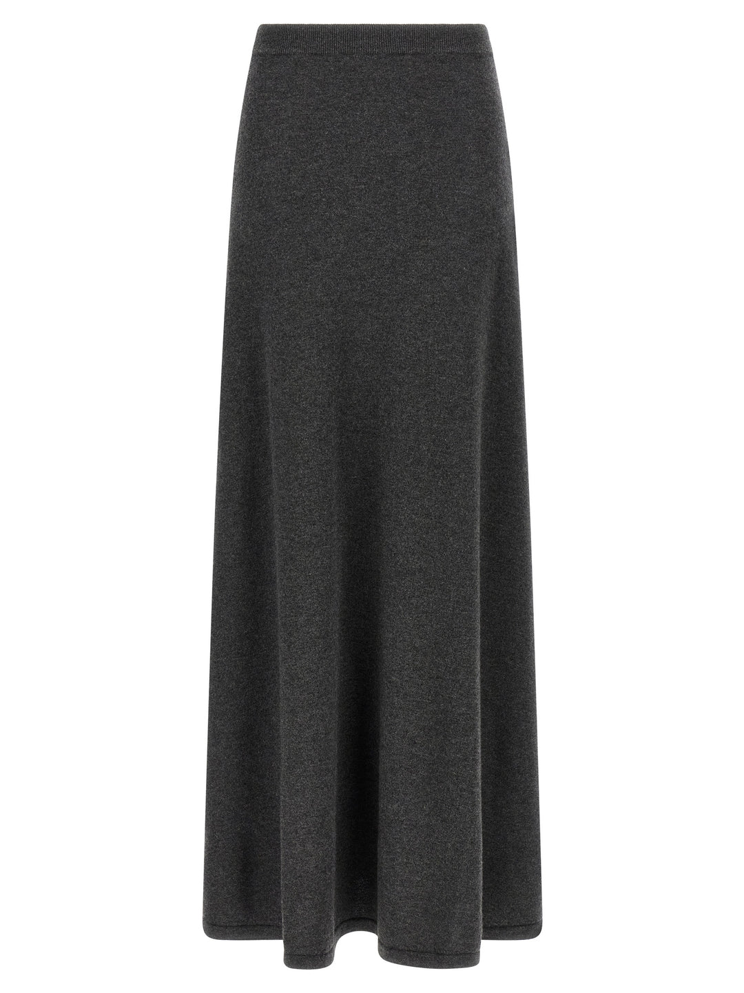 Balenciaga Maxi Wool Skirt Skirts - Gray | 95235ebd28990564011dd1a9853ee329b4ad1178