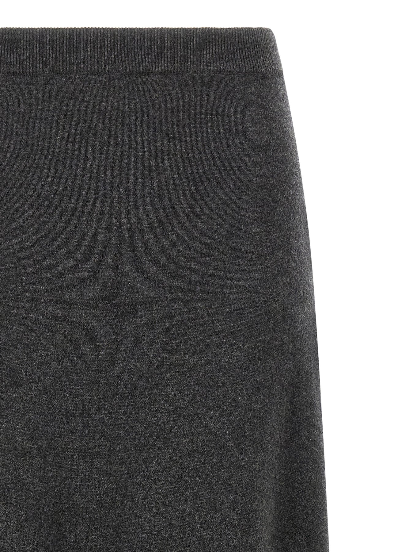 Balenciaga Maxi Wool Skirt Skirts - Gray | 96819ff06c1f464d7fd25cbcc93307a7ad59616d