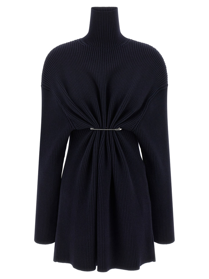 Balenciaga Pinched Dresses - Blue | 18bc43ab9855e6291a18cead7d0179bfbc6b7145