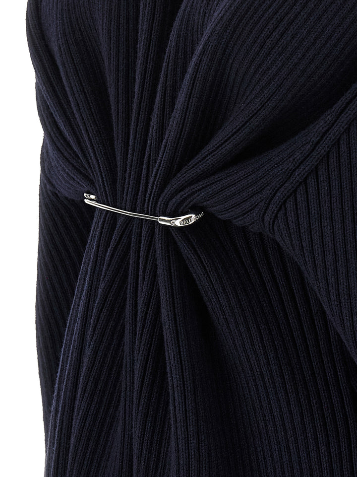 Balenciaga Pinched Dresses - Blue | 7a847229d4a403046fb7d6e14166dafcbde7252c