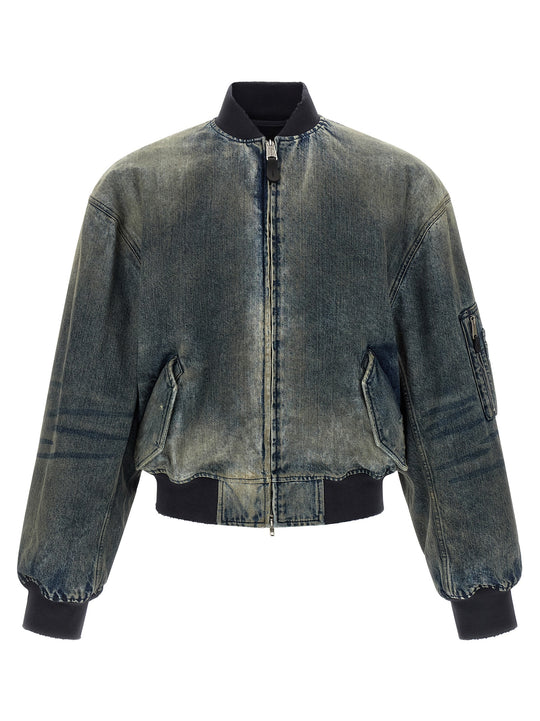 Bomber Standard Puffer Jackets Gray