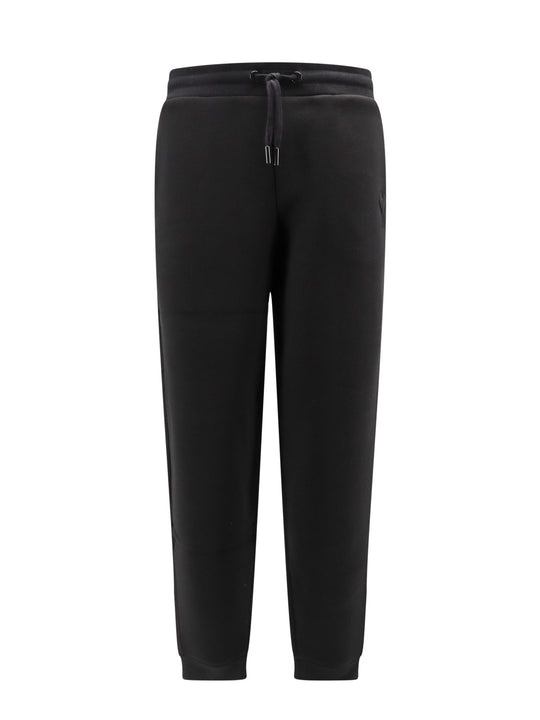 Cotton Blend Trousers With Embossed Ami Coeur Logo