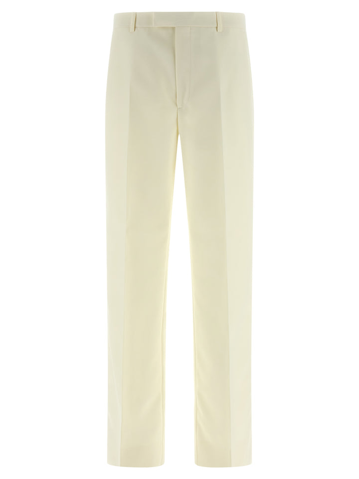 Gucci Tailored Trousers Pants - White | 8b7fb36301c7a87406bfebcbf78e52a9c60832b7
