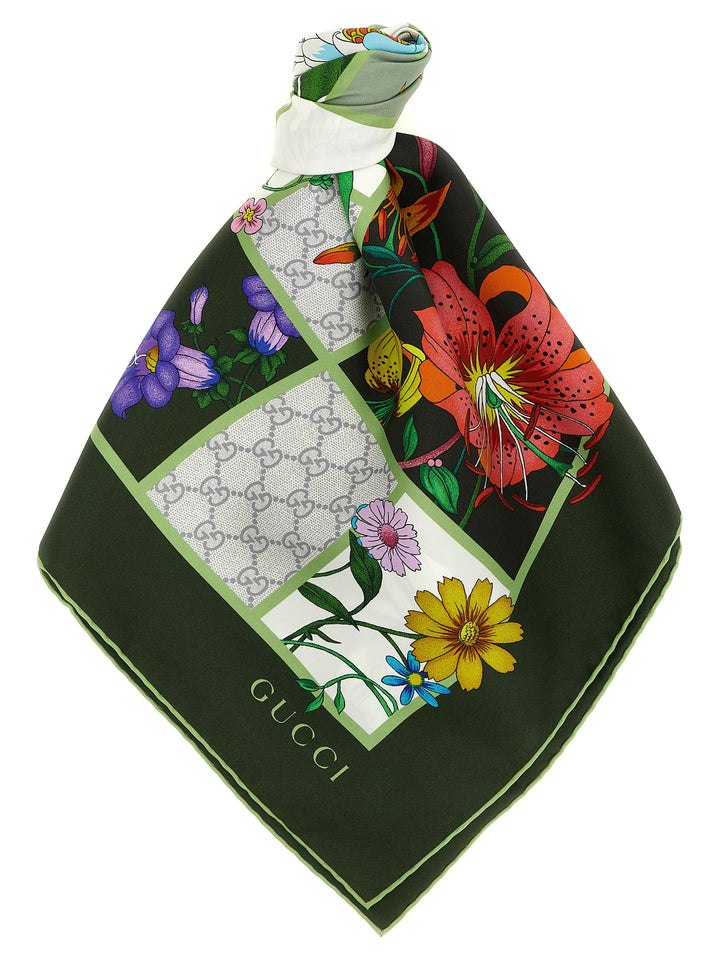 Gucci Flora Scarves and Foulards - Black | 4844a012d7aef93a77b84dea5649a204a178ee2b