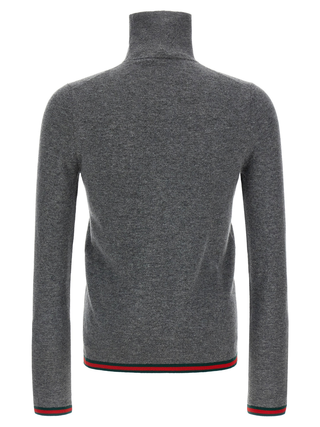 Gucci Web Ribbon Mesh Sweaters and Cardigans - Gray | ac7c7ff5940521ebb75858e48e3a4a992bb26ba2