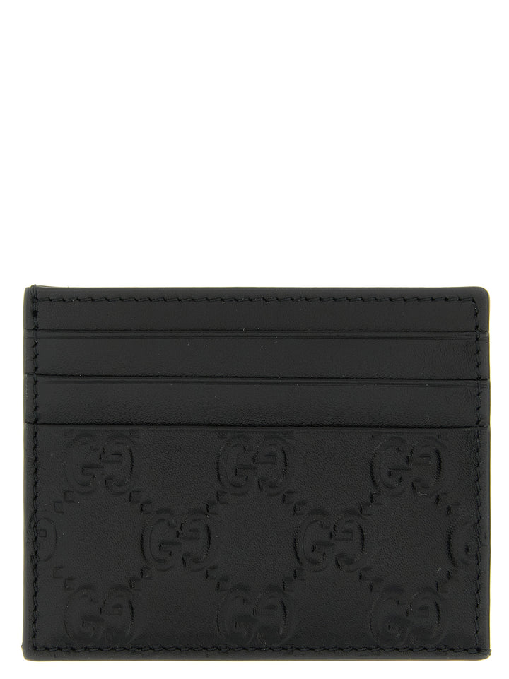 Gucci Gg Emblem Wallets and Card Holders - Black | 480c5e4c427c2cd210d4934378ab7d4e69285641