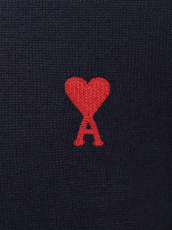 Ami Paris Sweaters - Blue and green | c58260423a8def49e6417d96974f96ca77ab2368