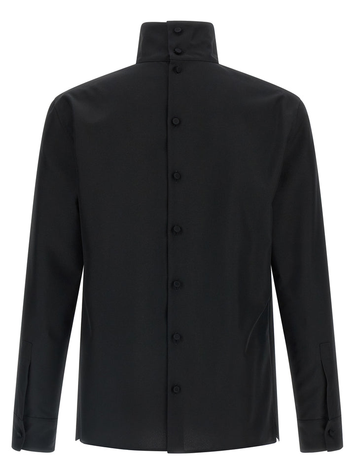 Gucci Technical Panama Shirt Shirt and Blouse - Black | 6fafeb528884223e7962183db786e58988eb8c53