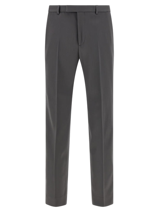 Tailored Trousers Pants Gray