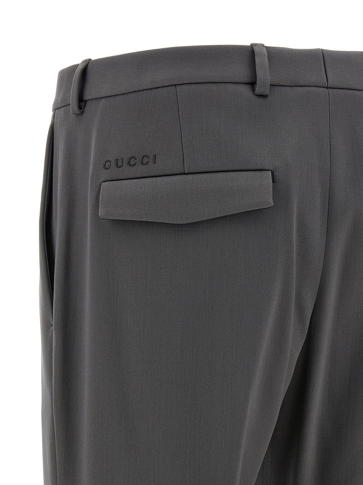 Gucci Tailored Trousers Pants - Gray | 04b84d624048ffbd706deb3ad7e270e53350fb98