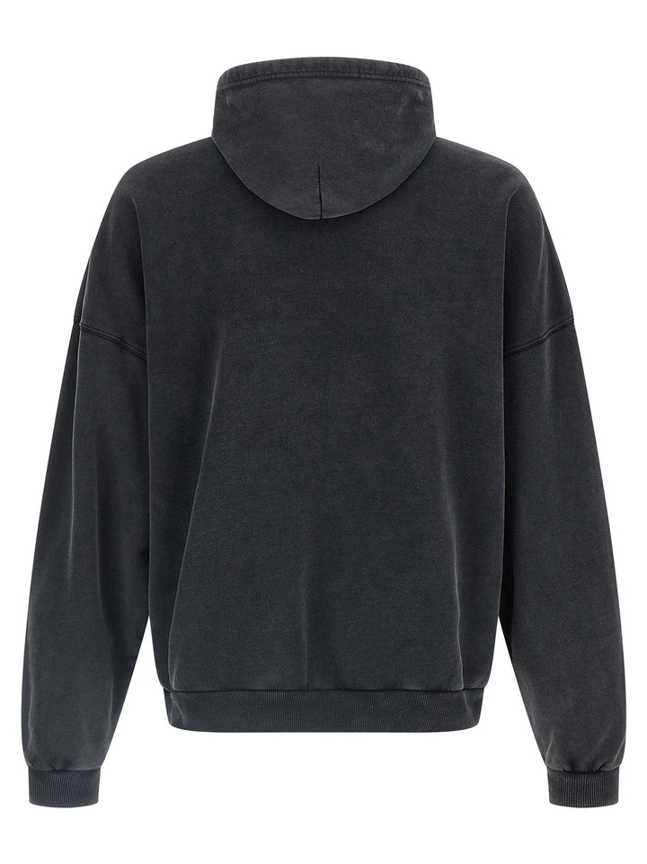 Balenciaga Printed Hoodie Sweatshirt - Black | 4c9f30144f83925a7bb5195d7be166b5bf996199