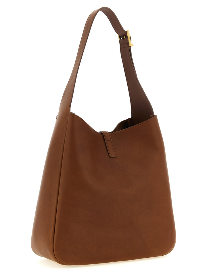 Saint Laurent Le 5 À 7 Shoulder Bags - Brown | b58f08df673fbbdef09481cc2e8513ffd58cca9a