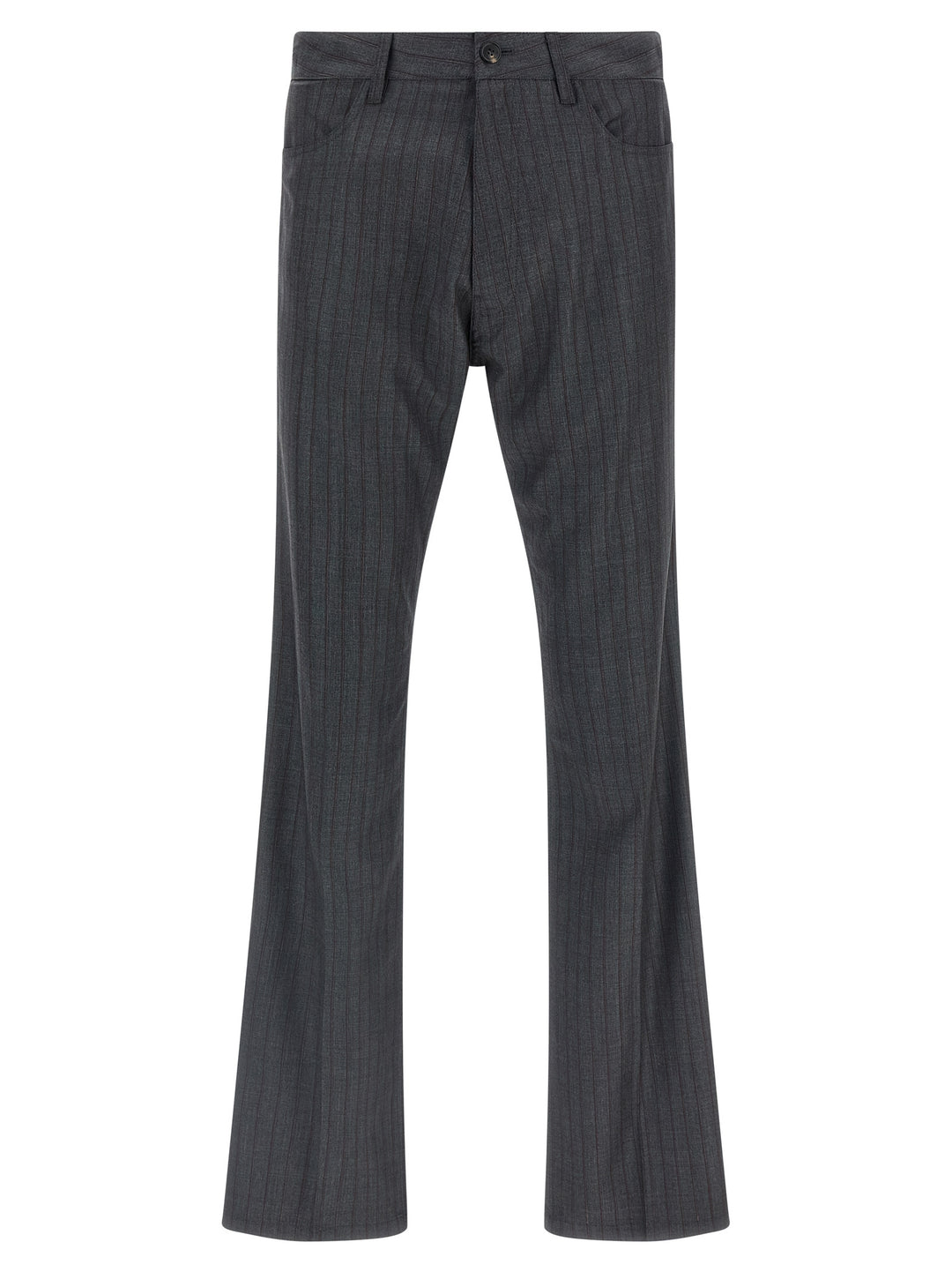 Balenciaga Pinstripe Pants - Gray | f337471a474b983e9391cbcd92ab87527c1d4c3d