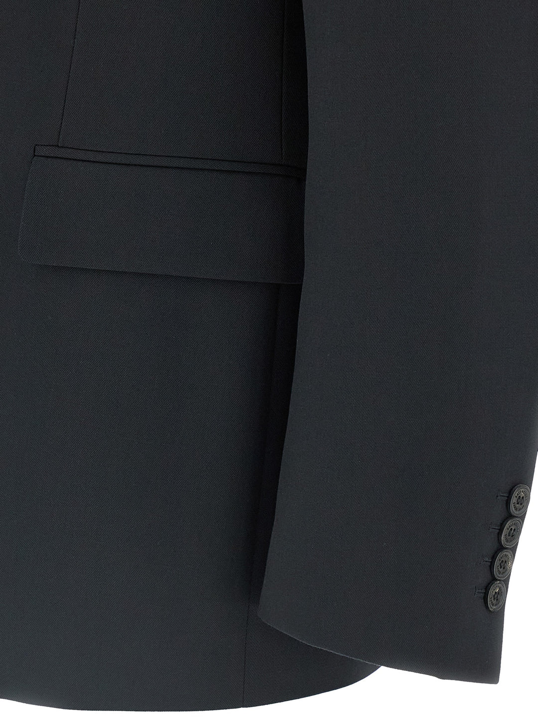 Balenciaga Sartoriale Standard Blazer - Black | 658b372a6570875b0a175f6173ce8a4626950e88