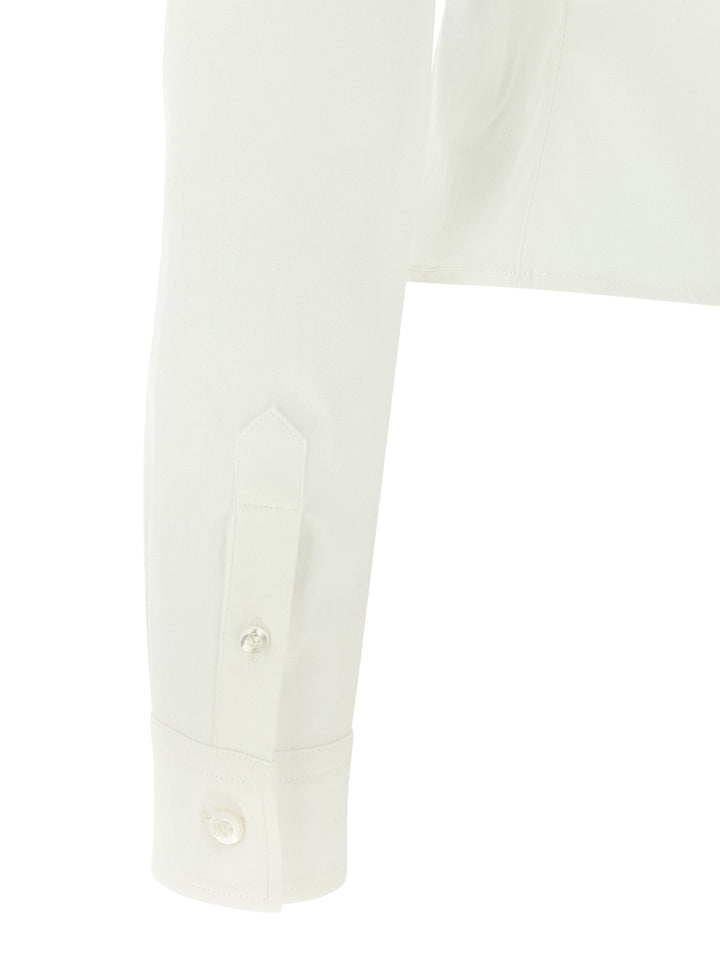 Balenciaga Curling Shirt Shirt and Blouse - White | e5acc822492584e8c8107acebd11d7e824b718ff