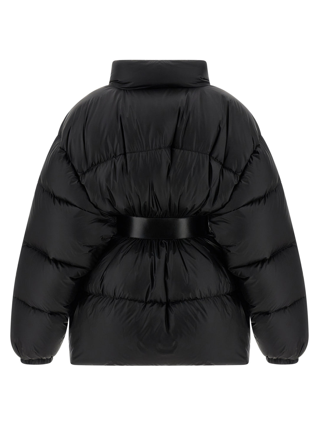 Balenciaga Hourglass Puffer Jackets - Black | dda7241b64d6d91af1036058c641a58907dfaa2c