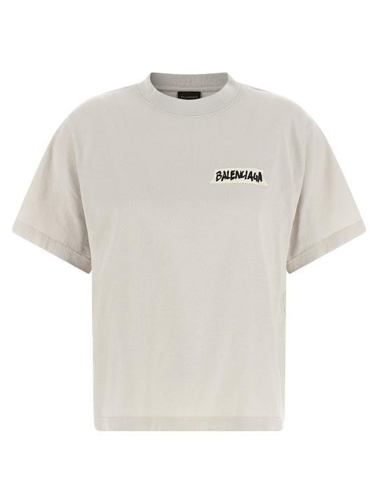 Masking Tape T-Shirt Gray