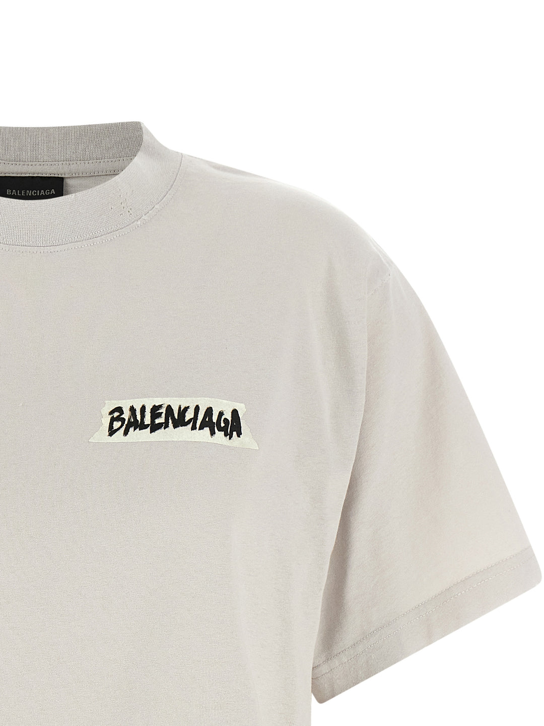 Balenciaga Masking Tape T-shirt - Gray | c03941f9a8517ba7f57d34fa85581358d1c7ce31