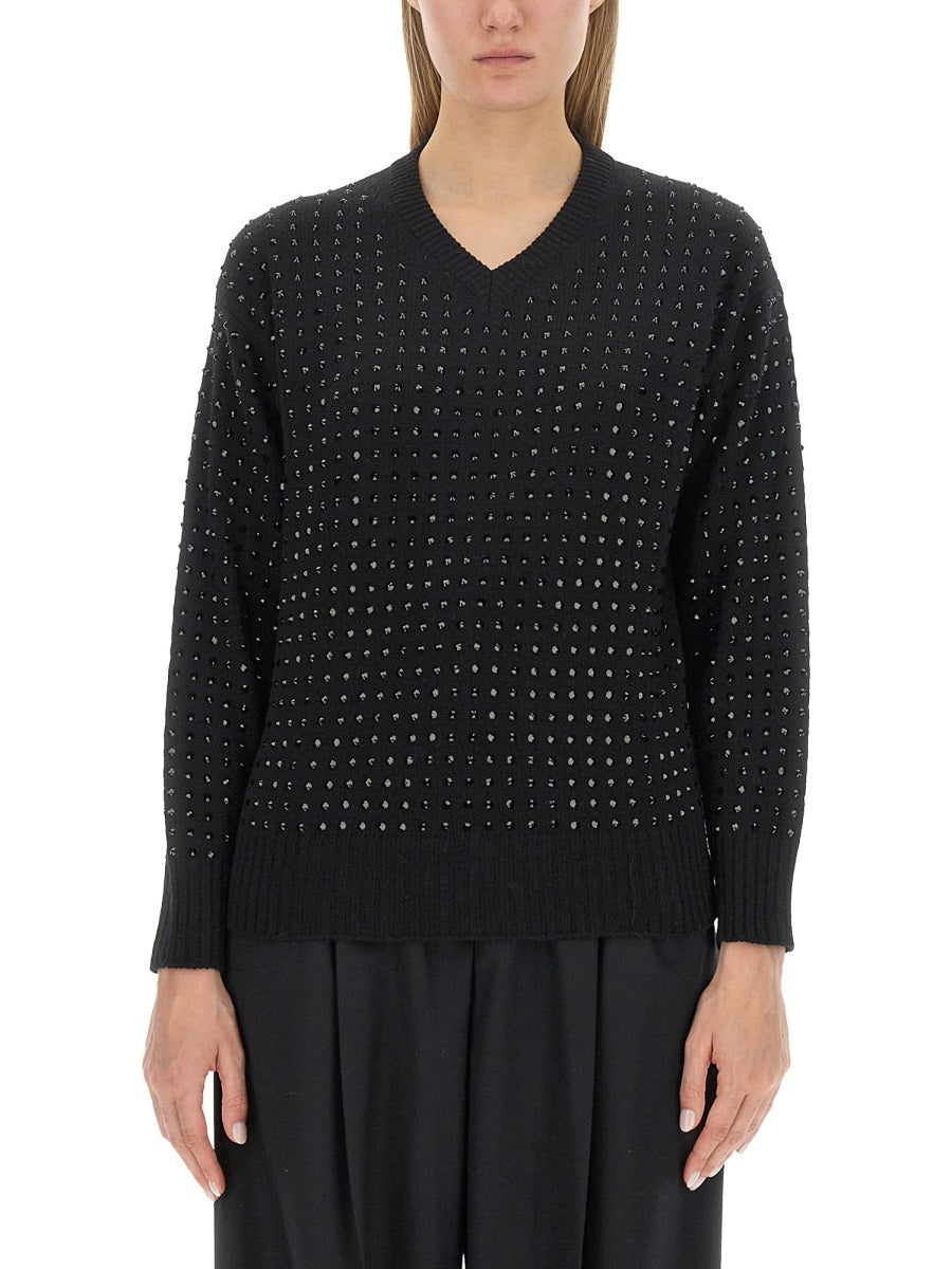 Sportmax Sweaters - Black | f138e0b3eb17606ac485380165eae626d1c94329