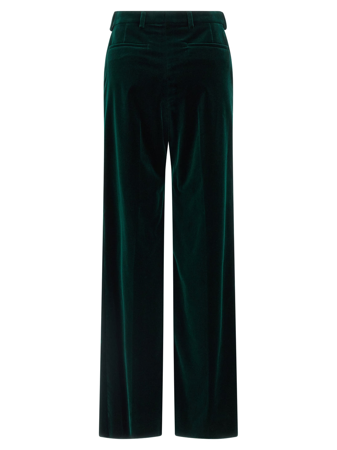 Gucci Velvet Pants - Green | 69b062273c3736a2b22528cfbd0bd10f78e221ef