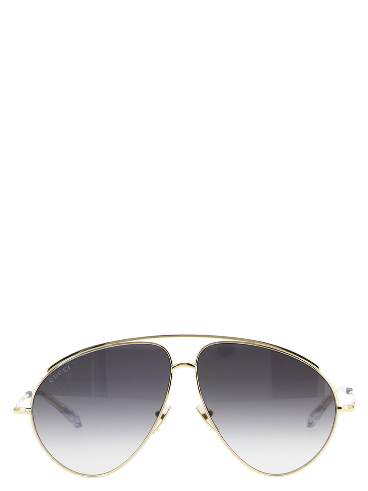 Gucci Aviator Sunglasses - Gold | 9e3bc8f7cad05490b8cd76a1e3487984e4cf1b9c