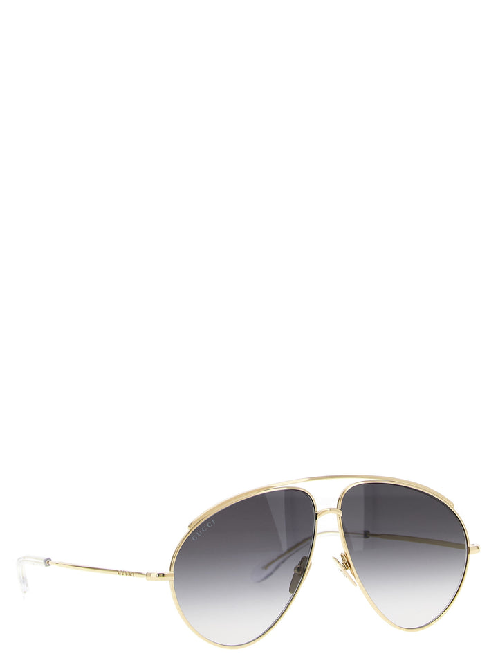 Gucci Aviator Sunglasses - Gold | cfae4320931dc4174404f40b79e7b81760f67b97
