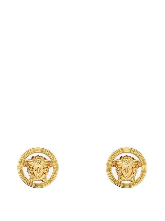 Medusa Gold Metal Earrings
