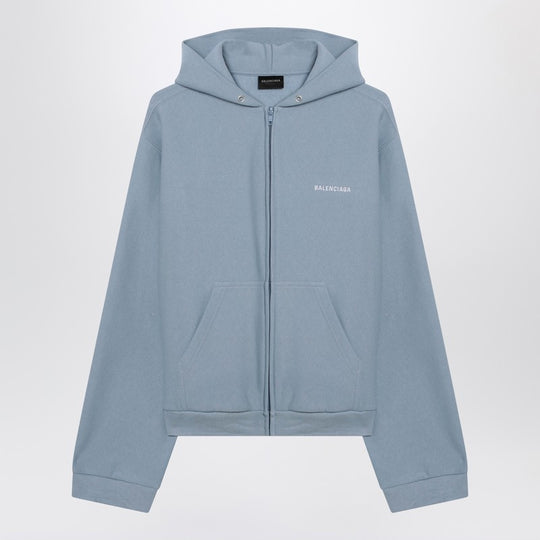 Balenciaga Back Regular Fit Zip Hoodie