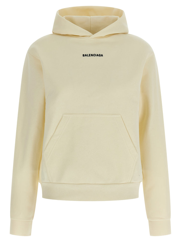 Balenciaga Balenciaga Back Sweatshirt - Beige | c7c3f9b155280a9d33be1ced497ed4689c55afb6
