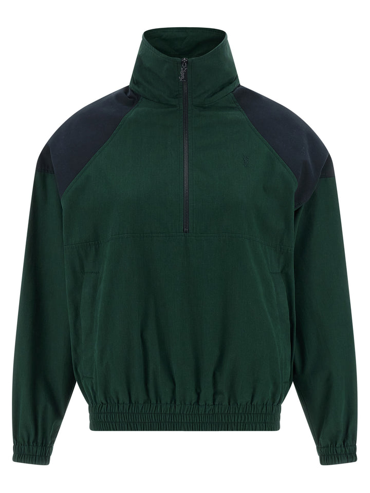Saint Laurent Cassandre Puffer Jackets - Green | 9d7f9081f47ce6b252c99c399f5014302b1091c6