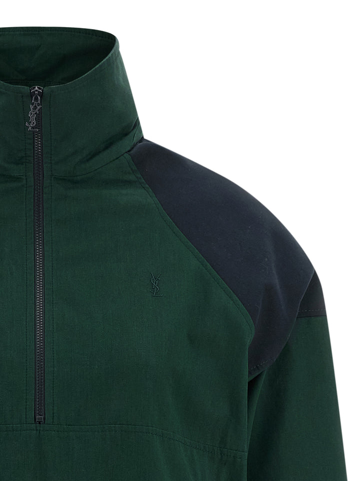 Saint Laurent Cassandre Puffer Jackets - Green | 3404e4ff0f06ac80a46c5636a3a33b61fec61324