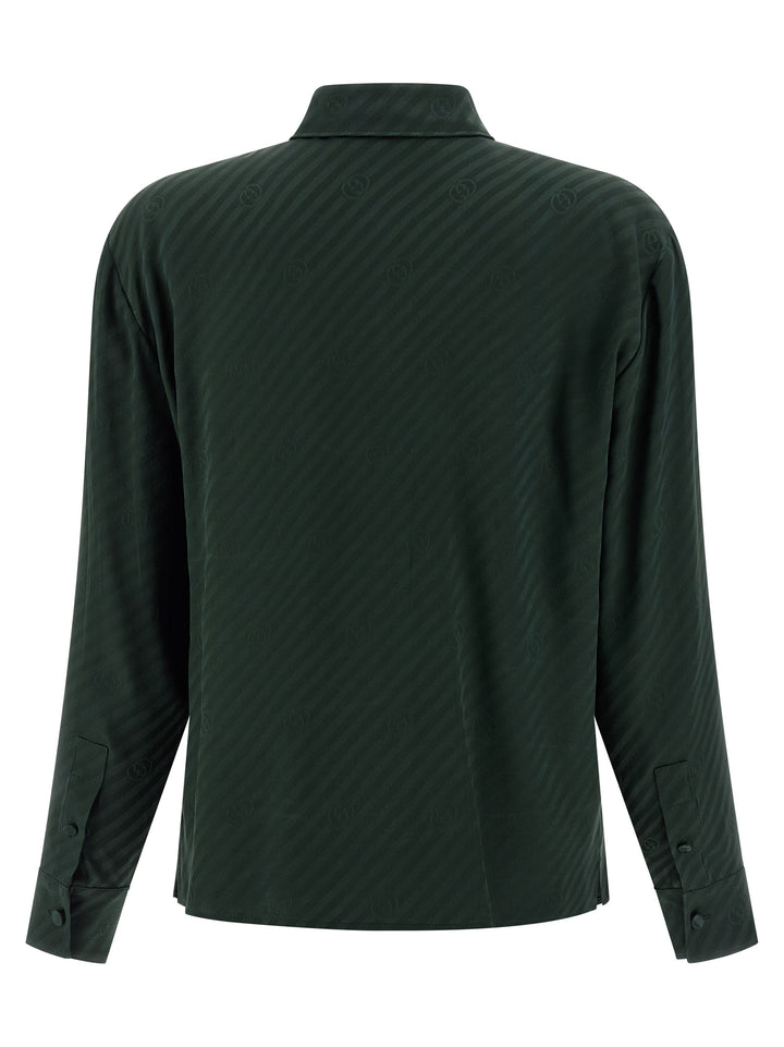 Gucci Incrocio Gg Shirt and Blouse - Green | b35d4b11e9689fcb652591d02b892c708962838f