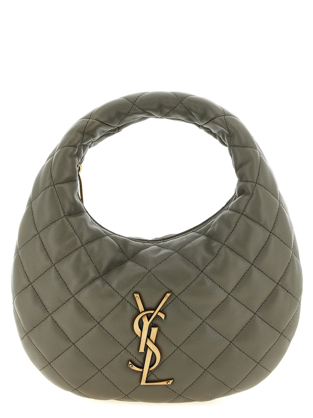 Saint Laurent Icarino Hand Bags - Gray | 832eca3e648eb83f7aa7569d6bdeebc0a9ec5e50