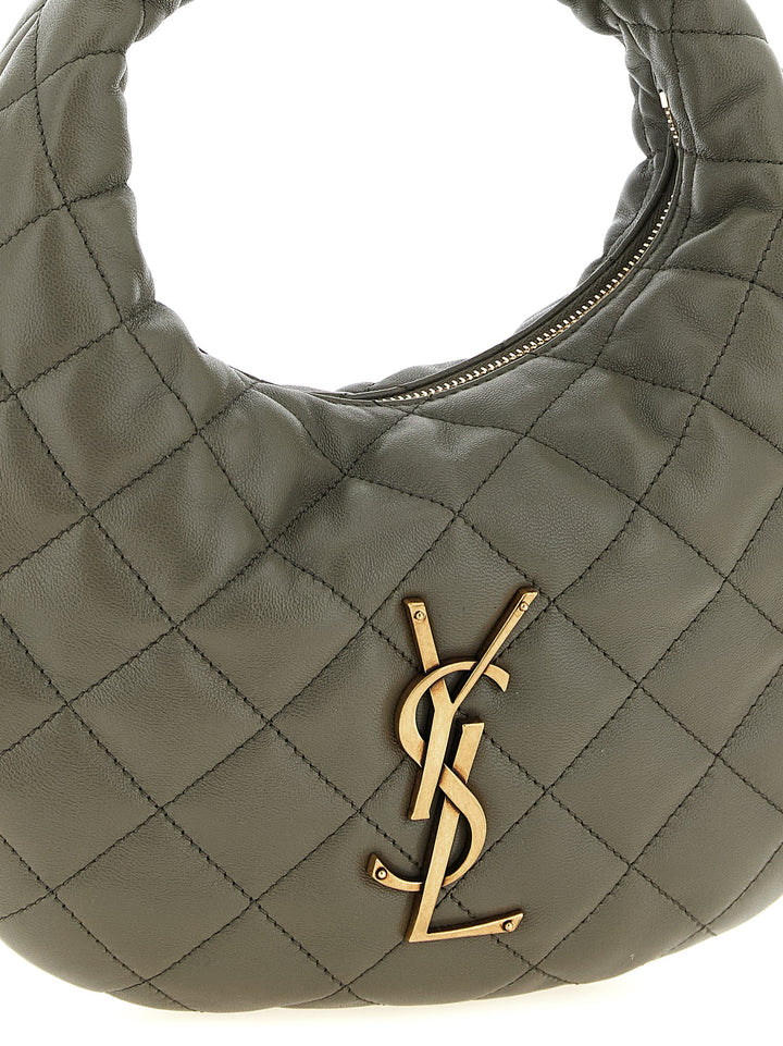 Saint Laurent Icarino Hand Bags - Gray | ec90b29097e5540112e5d99767744a83839459a6