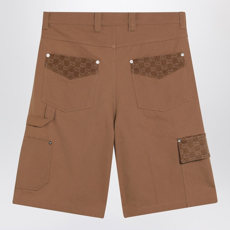 Gucci Shorts - Brown | b437563dd009f595171cec06eb733b4812c6190d
