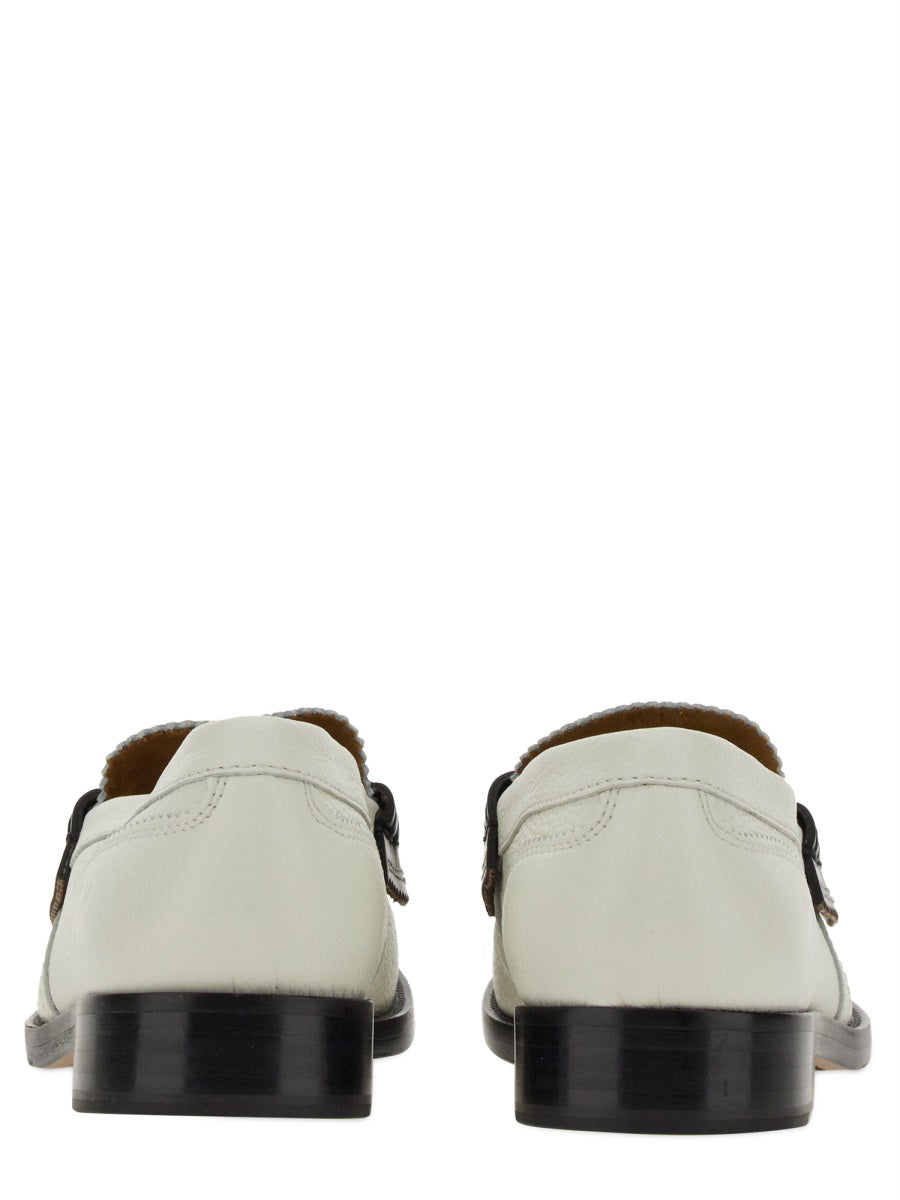 College Loafers - White | Wanan Luxury