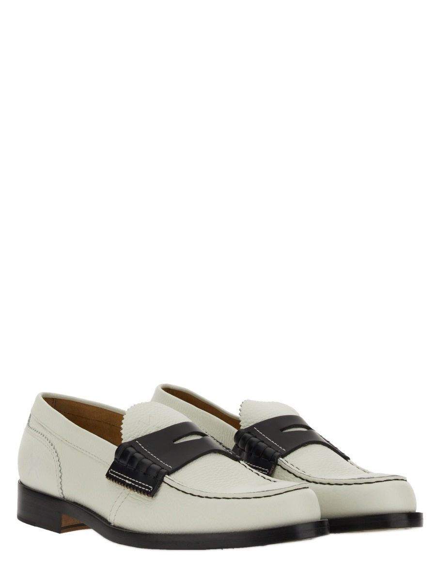 College Loafers - White | Wanan Luxury