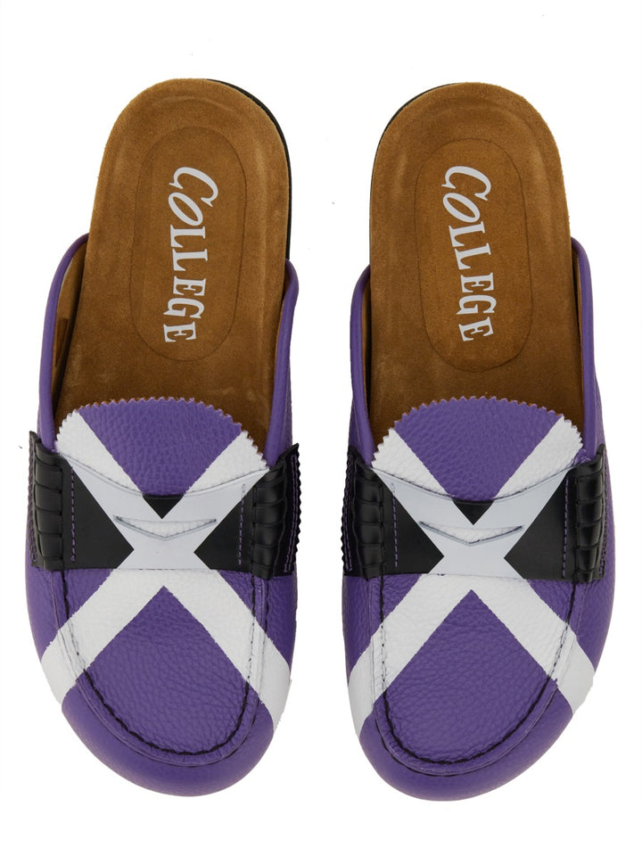 College Sandals - Purple | 137b6b3805881e25b8d72333fe9c7c44a2e85803