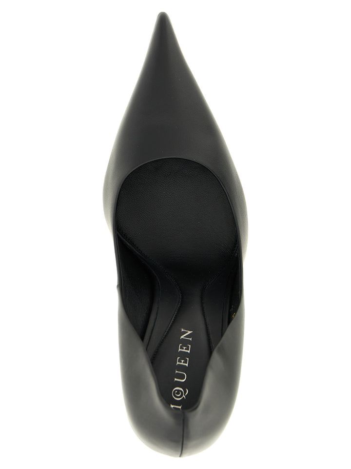 Mcqueen Leather Pumps - Black | 0a8936878631bdf2c318bccfc81ab9efad7e0e36